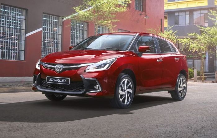Toyota Starlet yang dijual di Afrika Selatan saat ini merupakan rebadged dari Suzuki Baleno