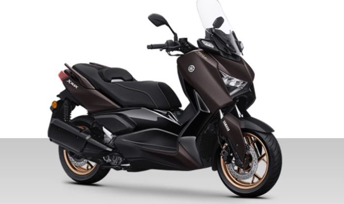 Yamaha XMAX 250 Tech Max hanya tersedia dalam warna Magma Black
