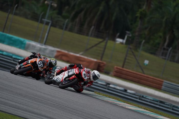 Honda CBR250RR masih mendominasi kelas AP250 race 1 ARRC Sepang
