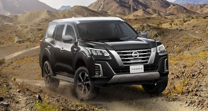 selain bernuansa mewah, Nissan Terra juga punya kesan tangguh khas SUV ladder frame