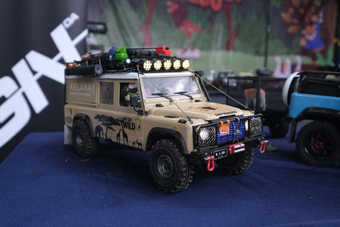 Salah satu mobil yang ikut di Bandung Zoo Overland Mini Rc 2024