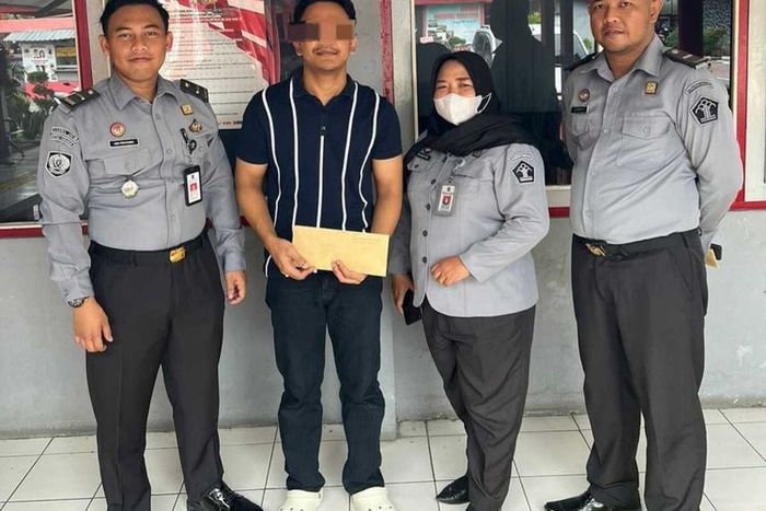 Tubagus Muhammad Joddy Pramas Setya mendapat pembebasan bersyarat dari Lapas Jombang