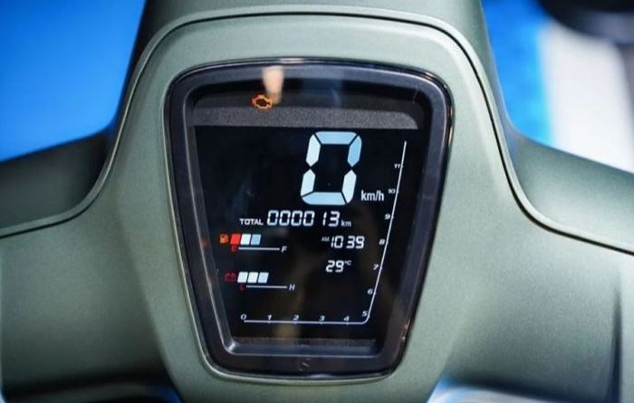 panel instrumen digitalnya sudah ada takometer