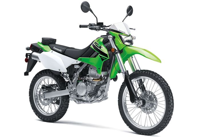 detail tampilan Kawasaki KLX250