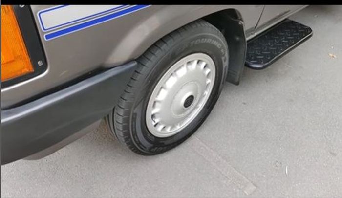 Pelek kaleng dan wheeldop standar ori