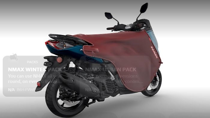 Winter Kit, paket pembelian Yamaha NMAX di Yunani untuk menghadapi musim dingin 