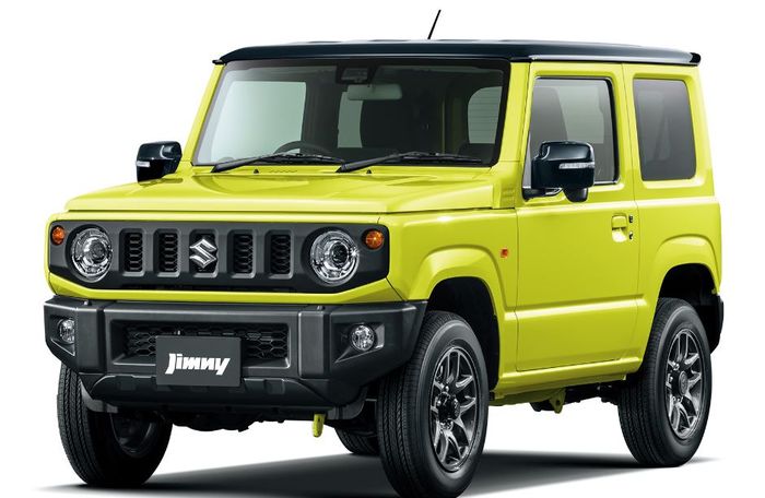 Suzuki Jimny JB64 tipe XC atau yang tertinggi memiliki opsi warna dual tone