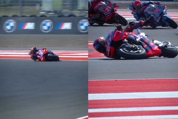 Jorge Martin ngaku ada yang aneh dengan aspal tikungan 16 Sirkuit Mandalika