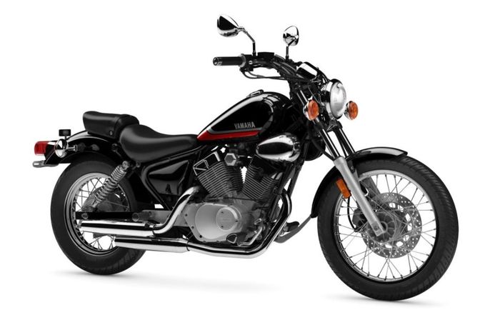 detail tampilan Yamaha V-Star 250 model 2024