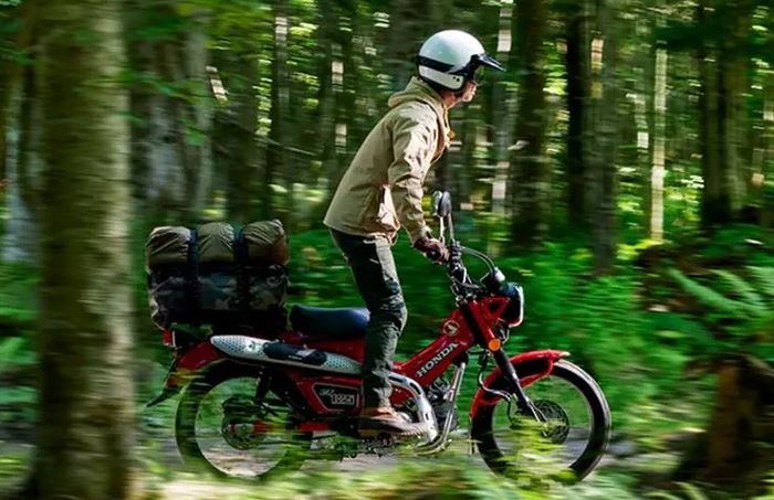 Honda CT125 punya tampilan adventure