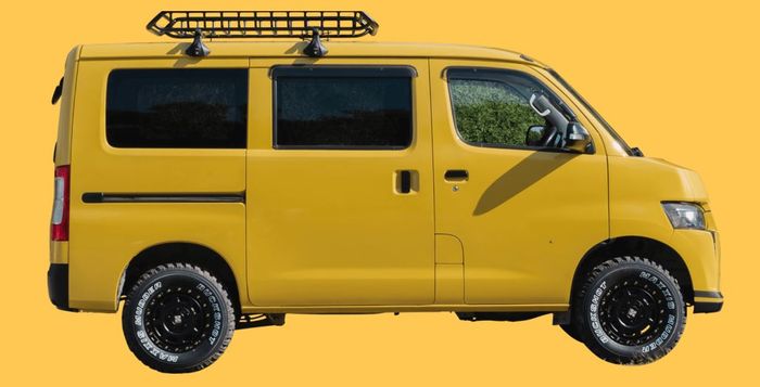 roof rack disediakan sebagai opsi untuk meningkatkan daya angkut