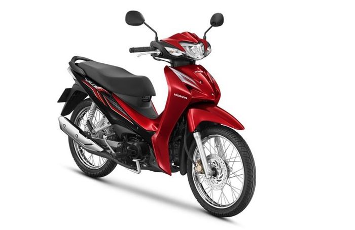 detail tampilan Honda Wave 110i 2025