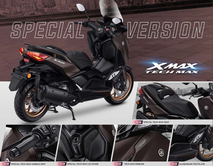 Yamaha XMAX 250 Tech Max punya tampilan lebih premium