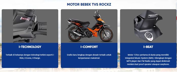 fitur unggulan TVS Rockz
