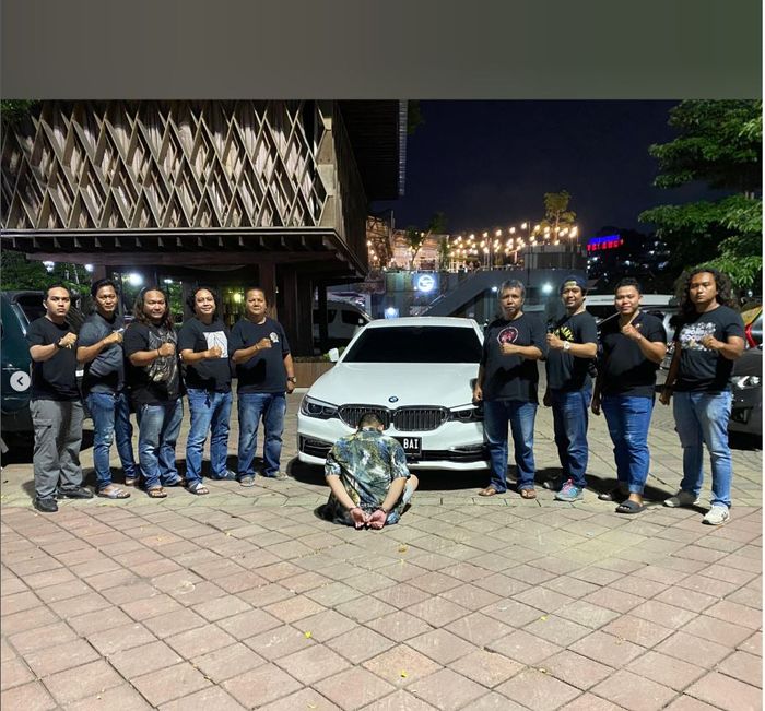 Tim Jatanras Polrestabes Semarang berhasil menangkap Budi Liem (43), pelaku pencurian BMW 520D G30 di hotel Tentrem Semarang