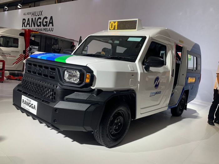 Tampilan All New Hilux Rangga jadi angkutan perkotaan Jaklingko