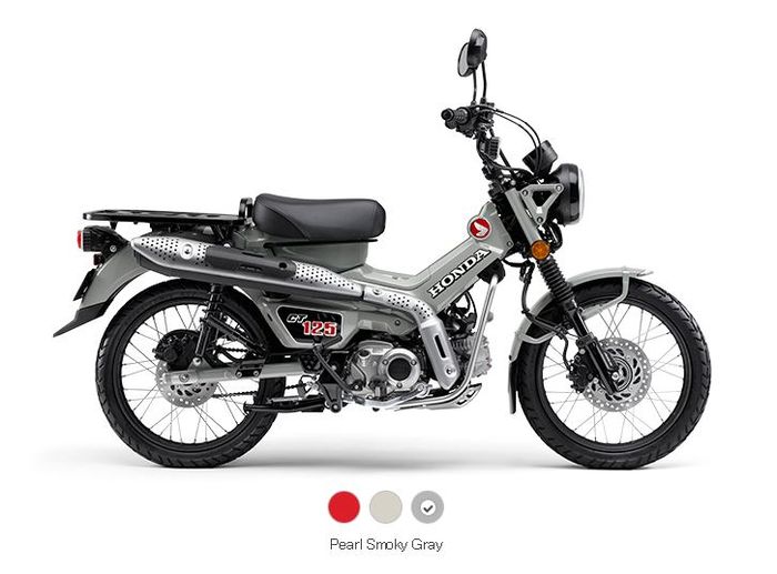 Honda CT125 Pearl Smoky Gray