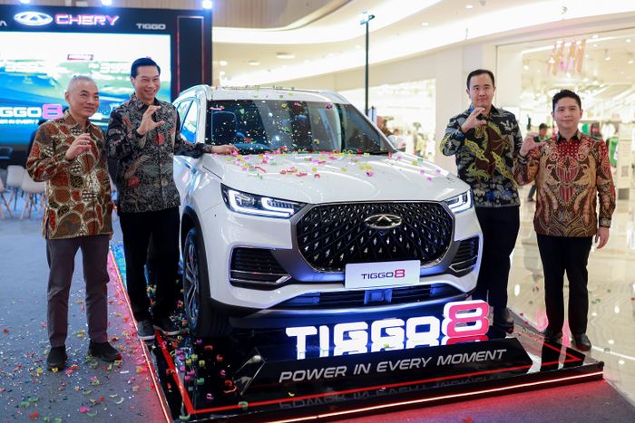 Peluncuran Chery Tiggo 8 di Surabaya