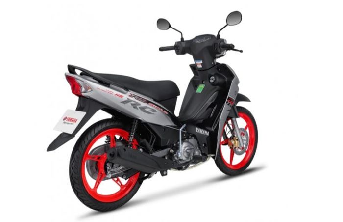 tampilannya tergolong simpel namun diberi aksen merah untuk memberikan kesan sporty