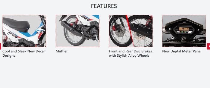fitur Honda XRM125 DSX