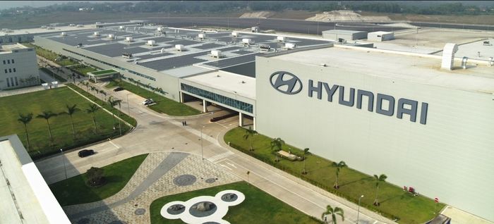 Pabrik Hyundai Motor Manufacturing Indonesia (HMMI) di Cikarang, Jawa Barat