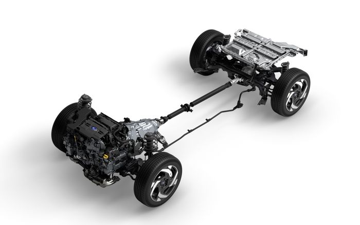 Sistem Strong Hybrid e-BOXER milik Subaru.