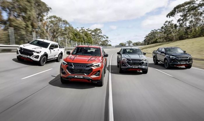 pilihan warna Isuzu D-Max Blade