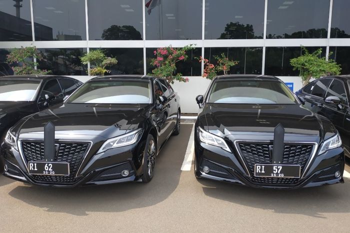 Toyota Crown Hybrid yang digunakan para Menteri era kepemimpinan Presiden Jokowi
