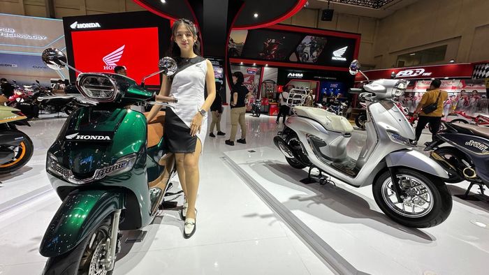 Zona fashion menampilkan Honda Stylo160, Scoopy, dan Genio