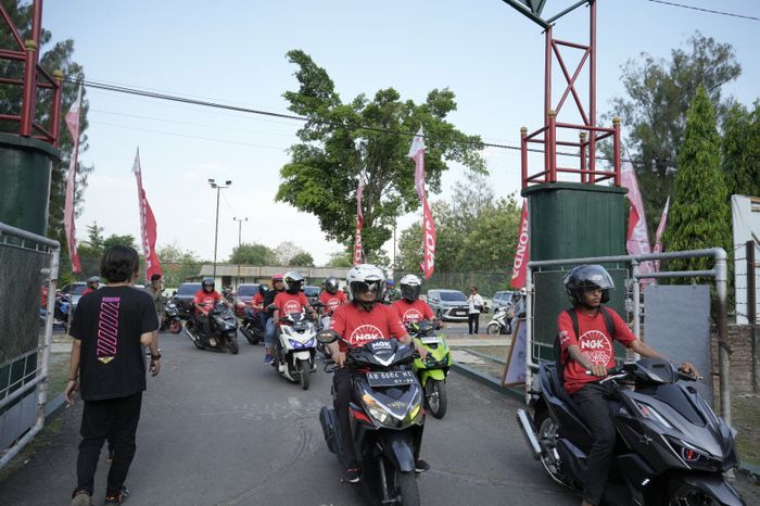 City touring bersama NGK Busi di acara Honda Bikers Day 2024