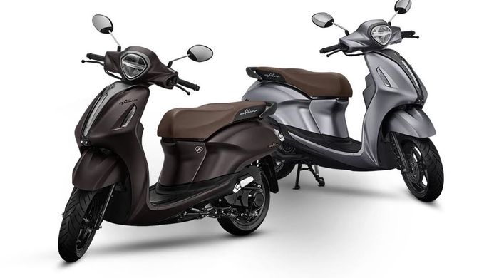 Yamaha Grand Filano Lux hadri dengan warna baru Magma Black dan Elixir Dark Silver