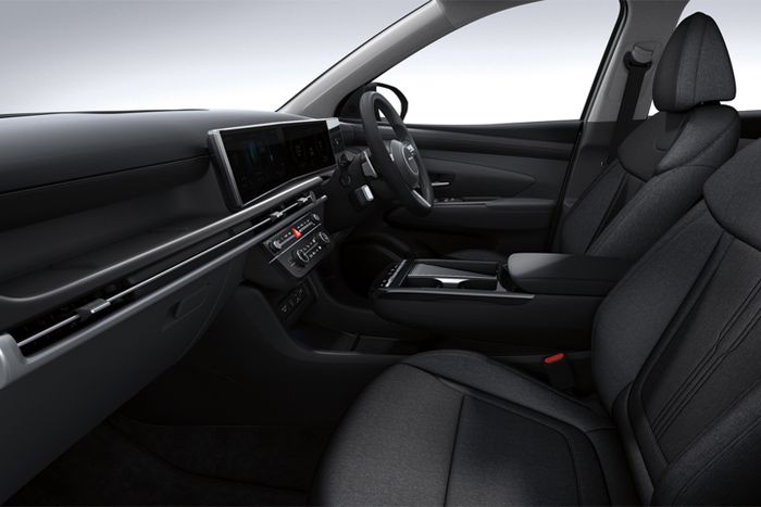 Interior Hyundai Tucson.