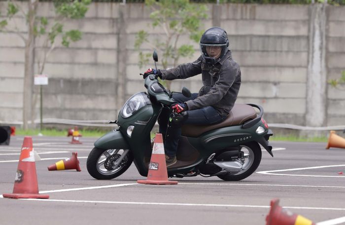 New Honda Scoopy punya karakter handling yang semakin lincah