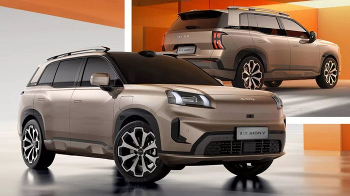 Aion V gen 2 yang diluncurkan di Beijing Auto Show 2024