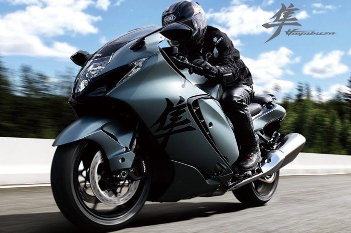 Motor baru Suzuki Hayabusa 2025 punya fitur canggih seperti yang ada di MotoGP.