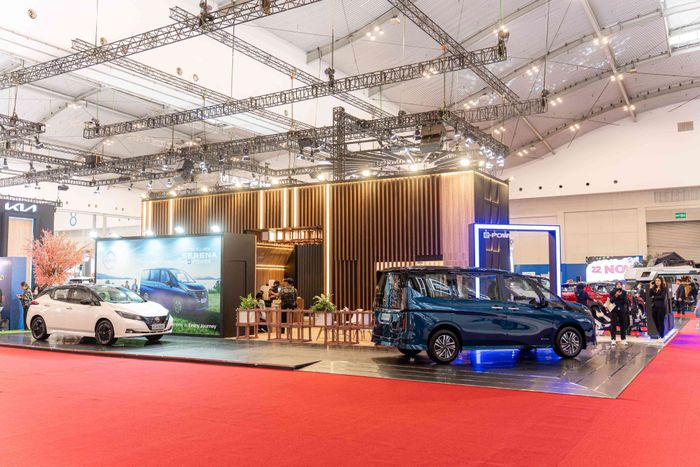 Booth Nissan di GJAW 2024 mengusung tema kultur Jepang