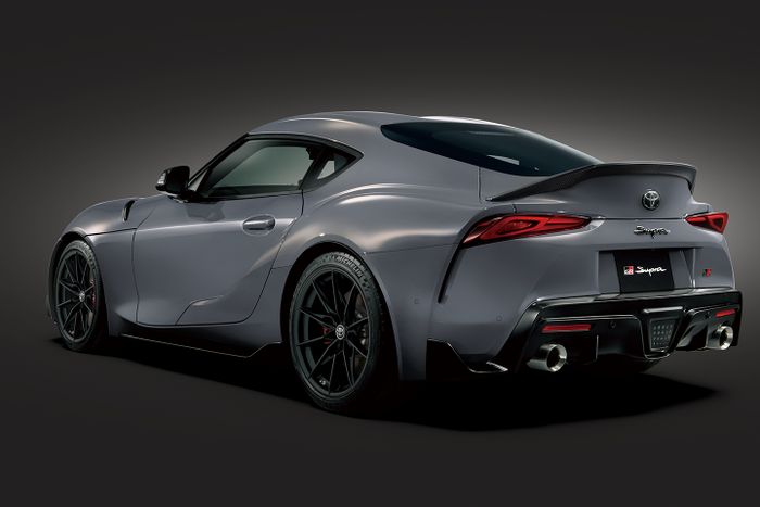 Buritan Toyota GR Supra terbaru.