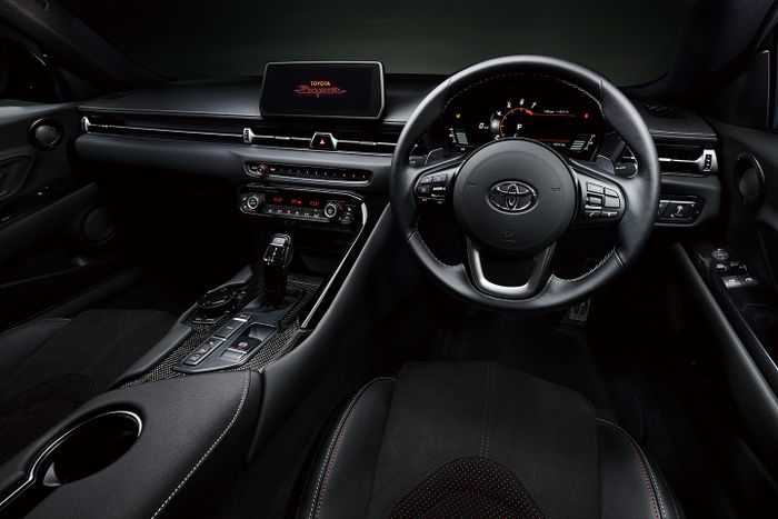 Interior Toyota GR Supra model 2025.