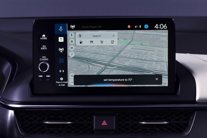 Google Built-in sudah jadi fitur standar Acura ADX A-Spec with Advanced Package.