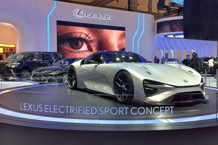 Lexus Electrified Sport Concept di GIIAS 2024(Kompas.com/Donny)  