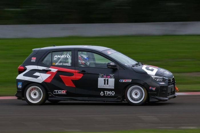 Amato Rudolph finish di urutan ke-5 lomba sehingga berhak atas gelar Juara Nasional Kedua Kelas Rising Star ITCR 1.200