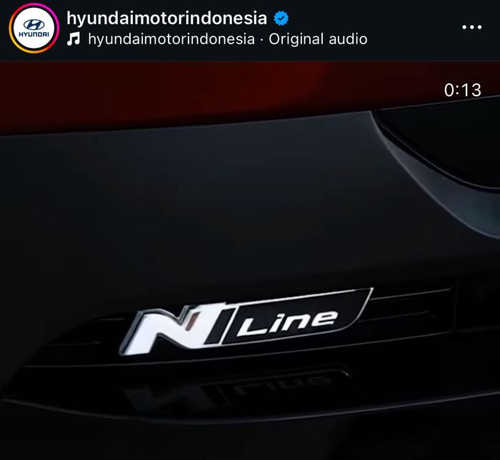 Postingan akun Instagram Hyundai Indonesia