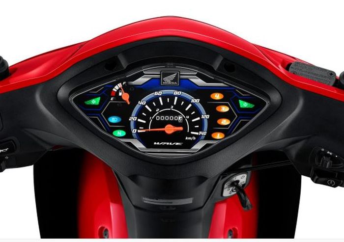 panel instrumen Honda Wave S 110 2025