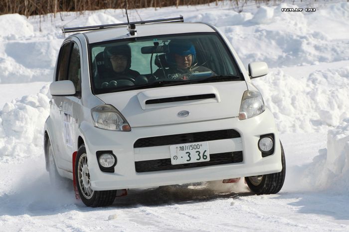 Daihatsu Boon X4 di Rally Hokkaido 2017.