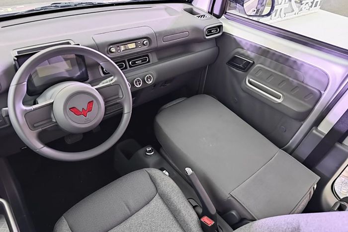 Interior Wuling Zhiguang EV.