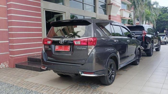 Toyota Venturer pelat merah yang sempat dikuasai istri mantan bupati Jeneponto sudah kembali ke negara
