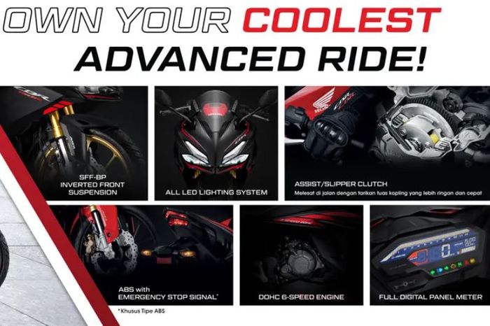 fitur Honda CBR150R