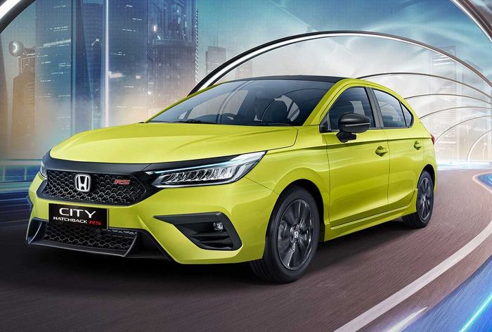 area bodi eksterior New Honda City Hatchback RS tampil lebih sporty dibanding versi sebelumnya