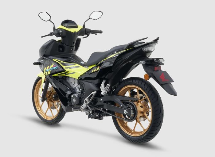 Honda RS-X Winner 2025 memiliki bodi dengan lekukan-lekukan tajam