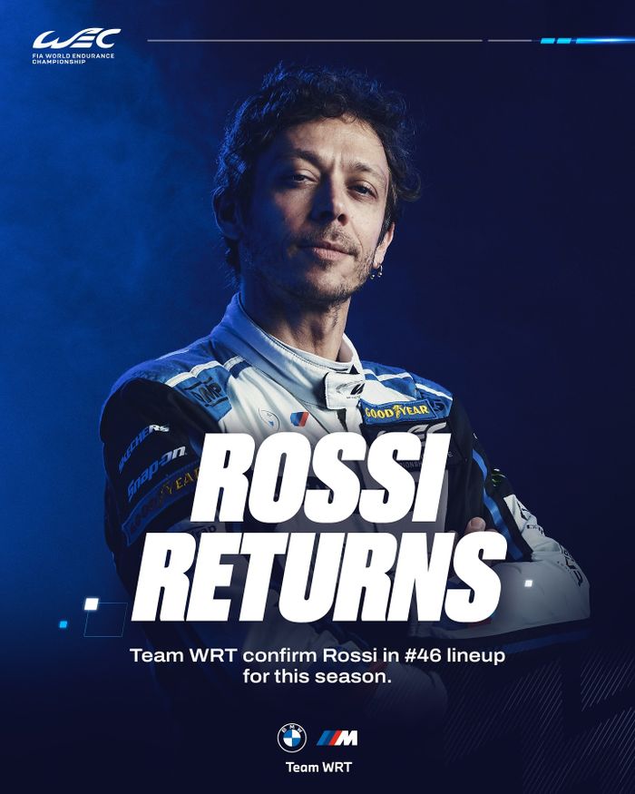 Valentino Rossi ikut FIA WEC 2025